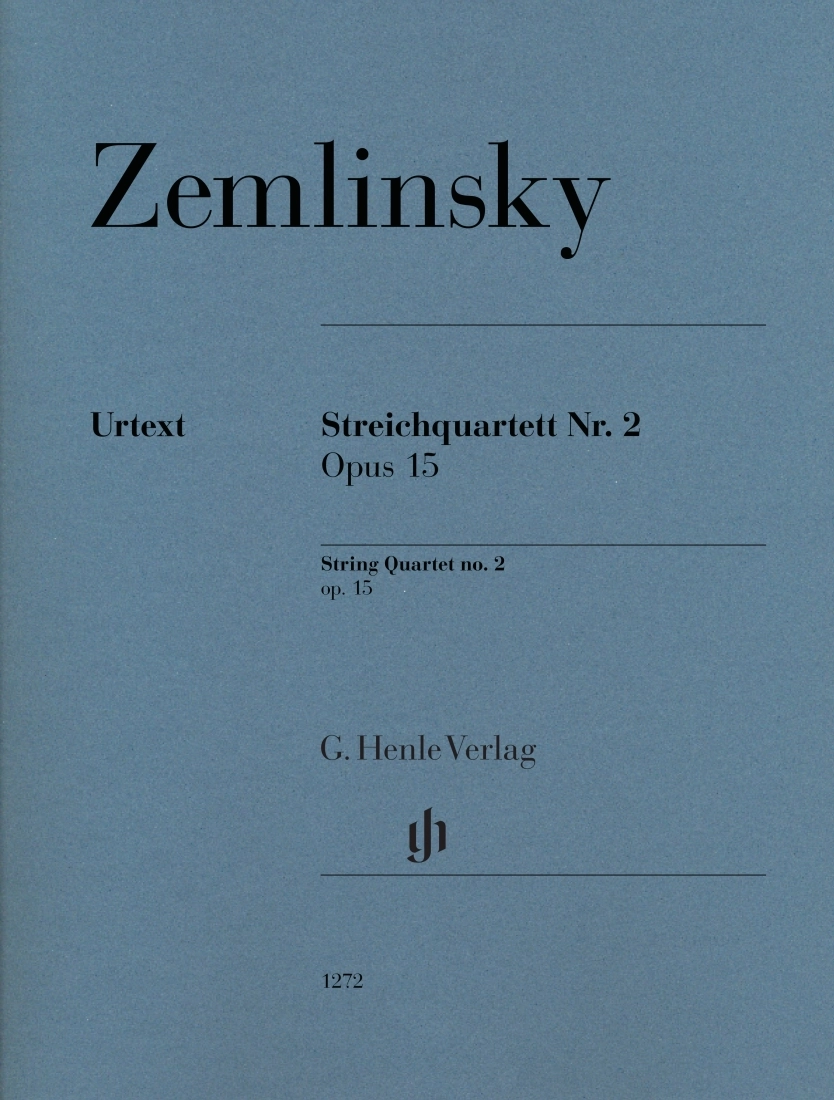 String Quartet no. 2 op. 15 - Zemlinsky/Rahmer - String Quartet - Parts Set