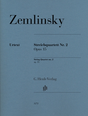 G. Henle Verlag - String Quartet no. 2 op. 15 - Zemlinsky/Rahmer - String Quartet - Parts Set