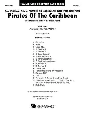 Pirates of the Caribbean - Badelt/Sweeney - Concert Band - Gr. 1.5