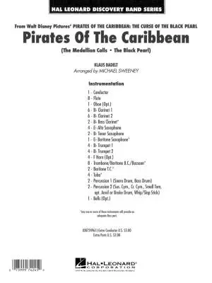 Pirates of the Caribbean - Badelt/Sweeney - Concert Band - Gr. 1.5