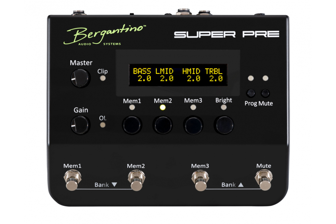 Super Pre Plus Bass Preamp w/Power Supply