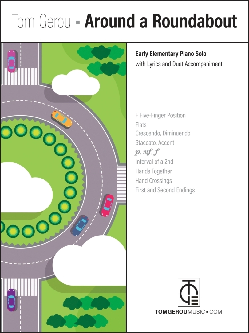 Around a Roundabout - Gerou - Piano - Sheet Music