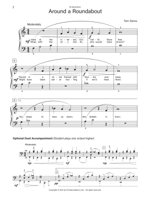 Around a Roundabout - Gerou - Piano - Sheet Music