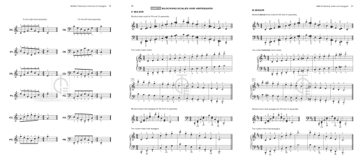 Scales & Arpeggios: Preparatory Exercises - Schmitt /Hanon /Gerou - Piano - Book
