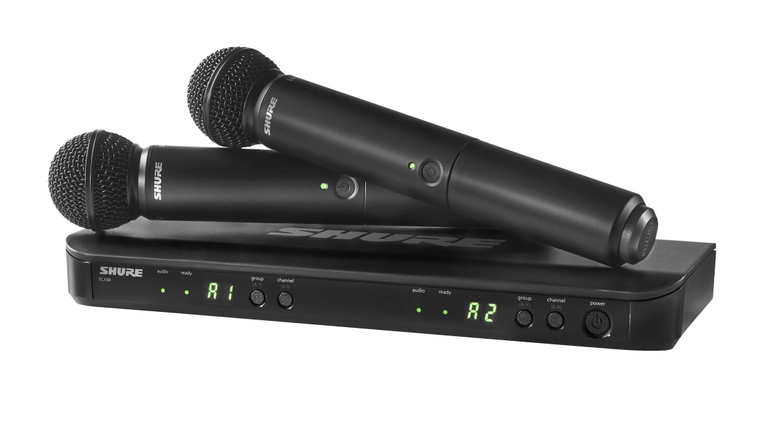 BLX288 Dual Handheld System - Black