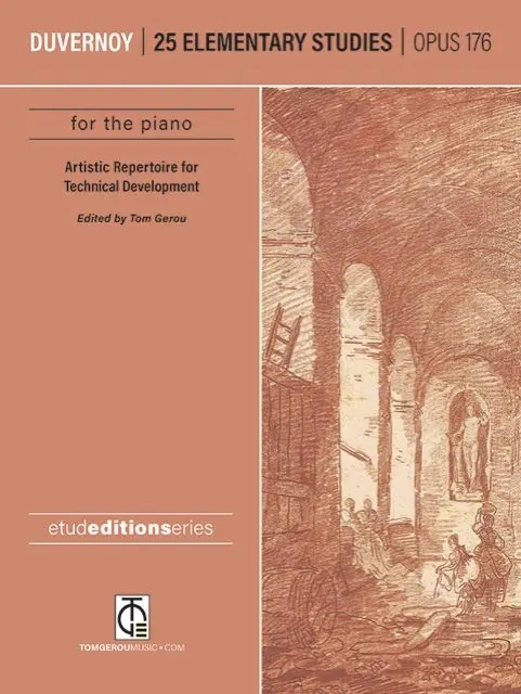 Duvernoy: 25 Elementary Studies, Opus 176 - Gerou - Piano - Book
