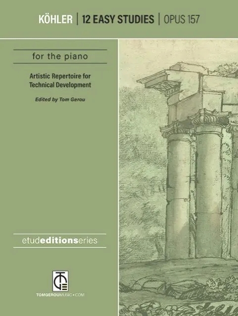 Kohler: 12 Easy studies, Opus 157 - Gerou - Piano - Book