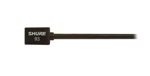 Shure - Omnidirectional Condenser Miniature-Lavalier Microphone - Black