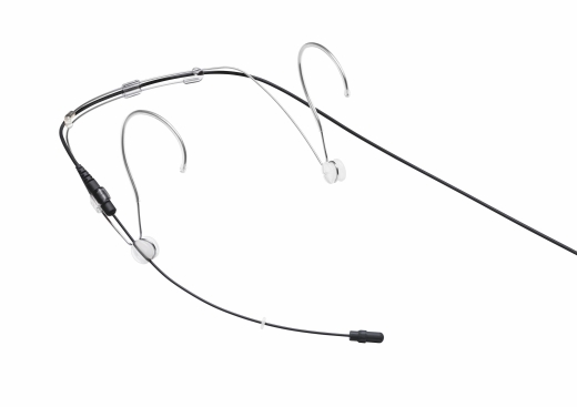 Shure - DuraPlex Omnidirectional Subminiature Headset Microphone - Black
