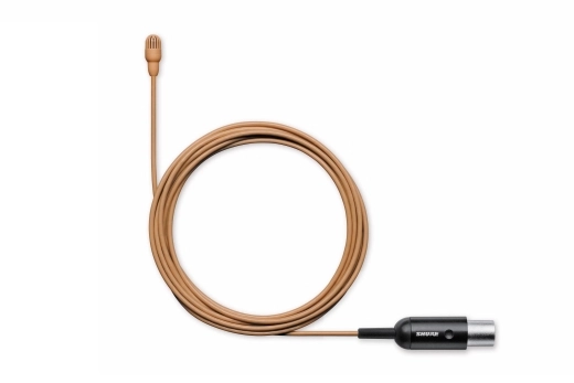 TwinPlex TL46 Subminiature Lavalier Microphone - Cocoa