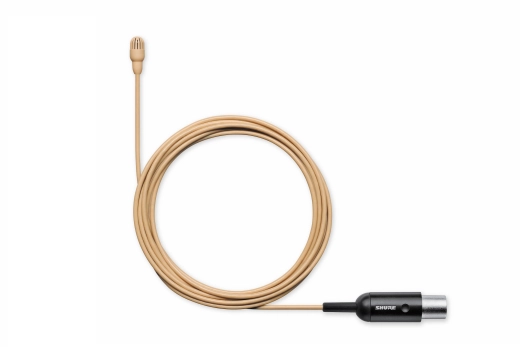 TwinPlex TL46 Subminiature Lavalier Microphone - Tan