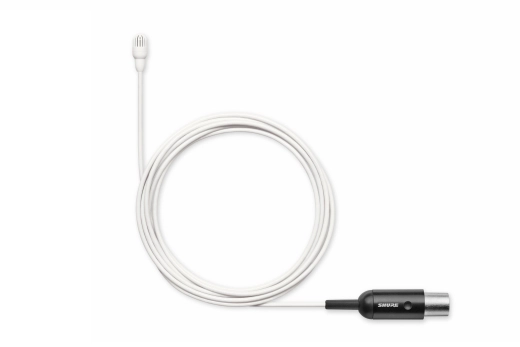 TwinPlex TL46 Subminiature Lavalier Microphone - White