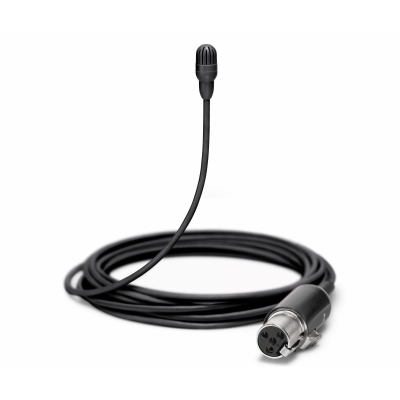 Shure - TwinPlex TL47 Subminiature Lavalier Microphone with Accessories - Black