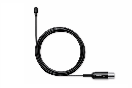 TwinPlex TL47 Subminiature Lavalier Microphone with Accessories - Black