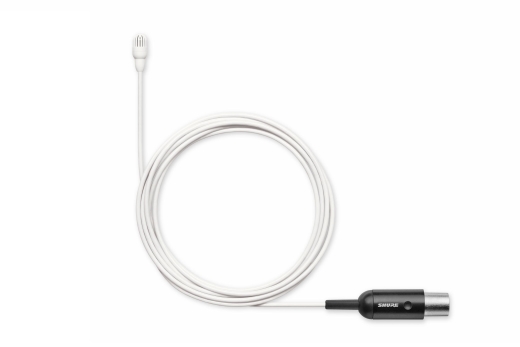 TwinPlex TL47 Subminiature Lavalier Microphone with Accessories - White