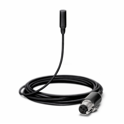 Shure - TwinPlex TL48 Subminiature Lavalier Microphone - Black