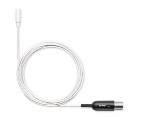 TwinPlex TL48 Subminiature Lavalier Microphone - White