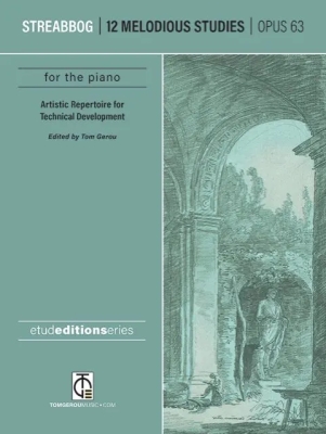 Streabbog: 12 Melodious Studies, Opus 63 - Gerou - Piano - Book
