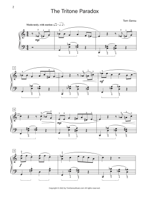 The Tritone Paradox - Gerou - Piano - Sheet Music