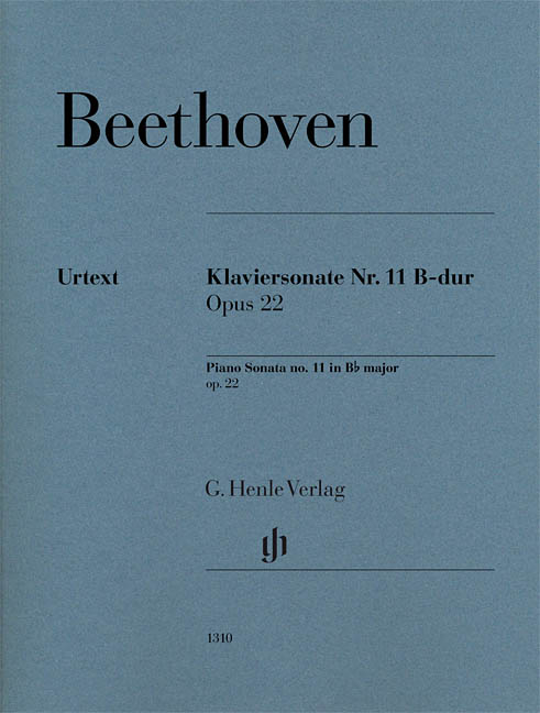 Sonata no. 11 in B flat major op. 22 - Beethoven/Wallner - Piano - Sheet Music