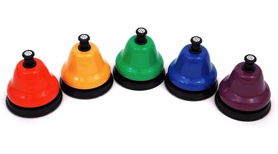 ChromaNotes 5-note Chromatic Add-on Desk Bell Set