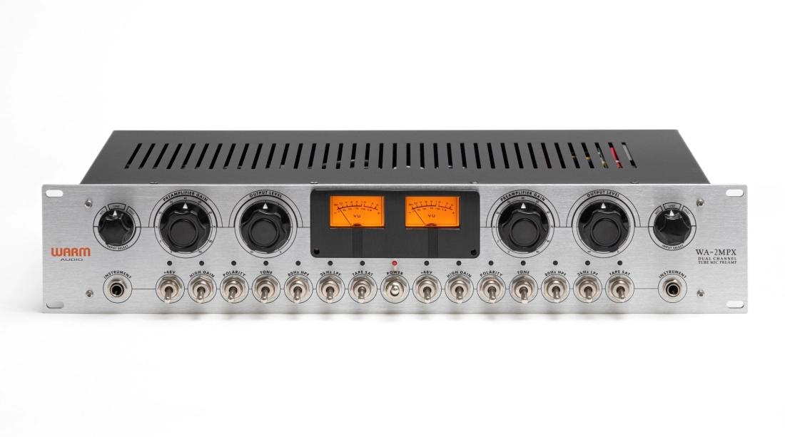 WA-2MPX Dual-Channel Tube Mic Preamp