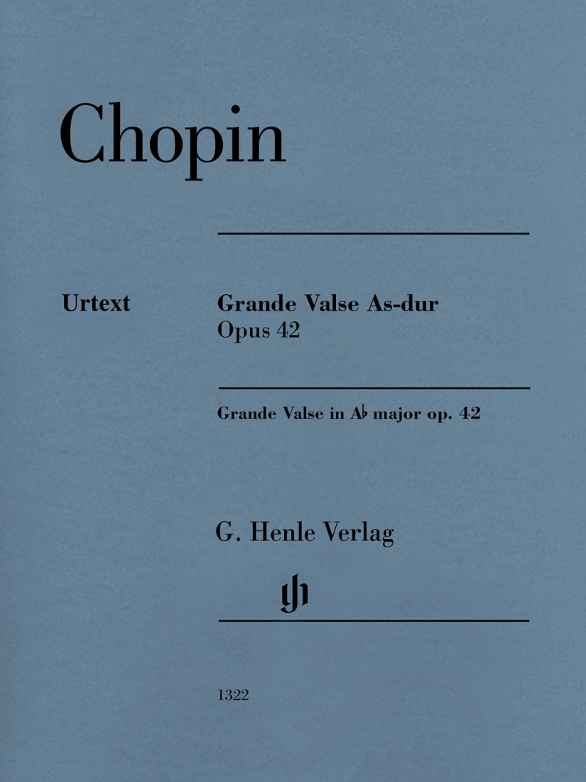 Grande Valse in A flat major op. 42 - Chopin/Zimmermann - Piano - Sheet Music