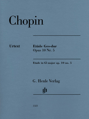 Etude in G flat major op. 10 no. 5 - Chopin/Zimmermann - Piano - Sheet Music