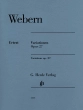 G. Henle Verlag - Variations op. 27 - Webern\/Scheideler - Piano - Sheet Music