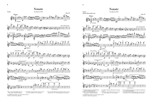 Sonata op. 82 - Elgar/Marshall-Luck - Violin/Piano - Book