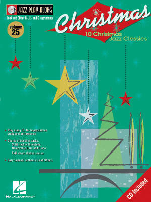 Hal Leonard - Christmas Jazz: Jazz Play Along Volume 25 - Book/CD