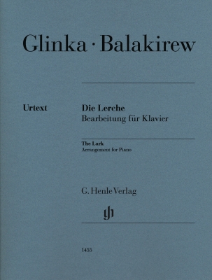 G. Henle Verlag - The Lark - Glinka /Balakirev /Bitzan  - Piano - Sheet Music