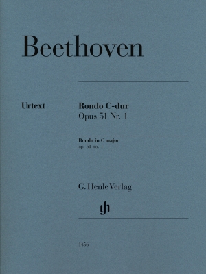 G. Henle Verlag - Rondo in C major op. 51 no. 1 - Beethoven/Biermann - Piano - Sheet Music