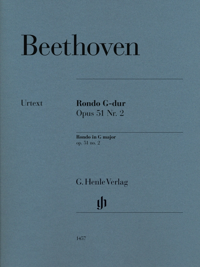 Rondo in C major op. 51 no. 2 - Beethoven/Biermann - Piano - Sheet Music