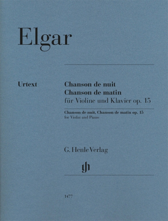 Chanson de nuit, Chanson de matin op. 15 - Elgar/Marshall-Luck - Violin/Piano - Book