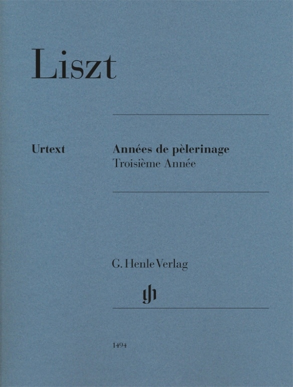 Annees de pelerinage, Troisieme Annee (Revised Edition)m - Liszt/Jost - Piano - Book