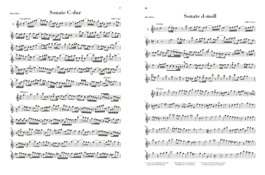 Six Recorder Sonatas - Handel /Schaper /Scheideler - Recorder/Piano - Book