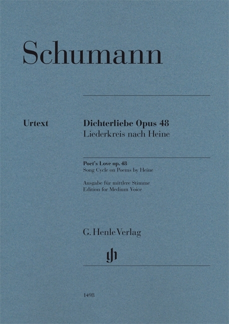 Dichterliebe op. 48 - Schumann/Ozawa - Medium Voice/Piano - Book