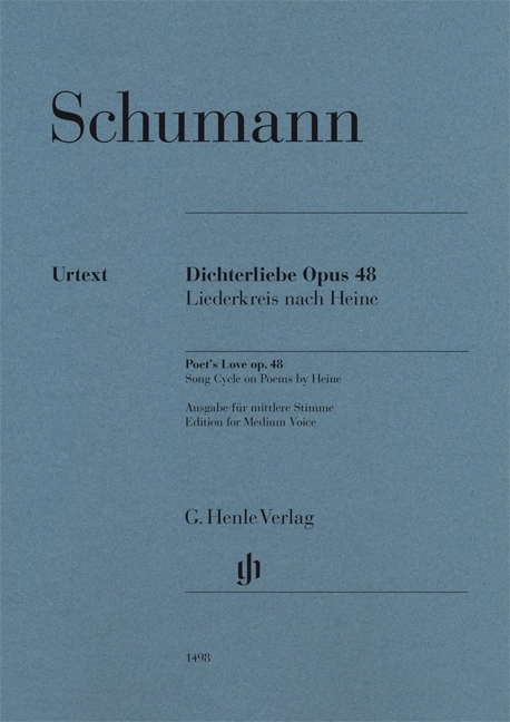 Dichterliebe op. 48 - Schumann/Ozawa - Medium Voice/Piano - Book