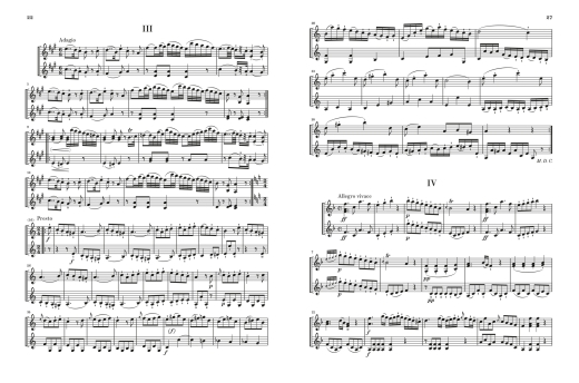 Six Duets \'\'op. 23\'\' for two Violins - Pleyel/Gertsch - Violin Duet - Score/Parts