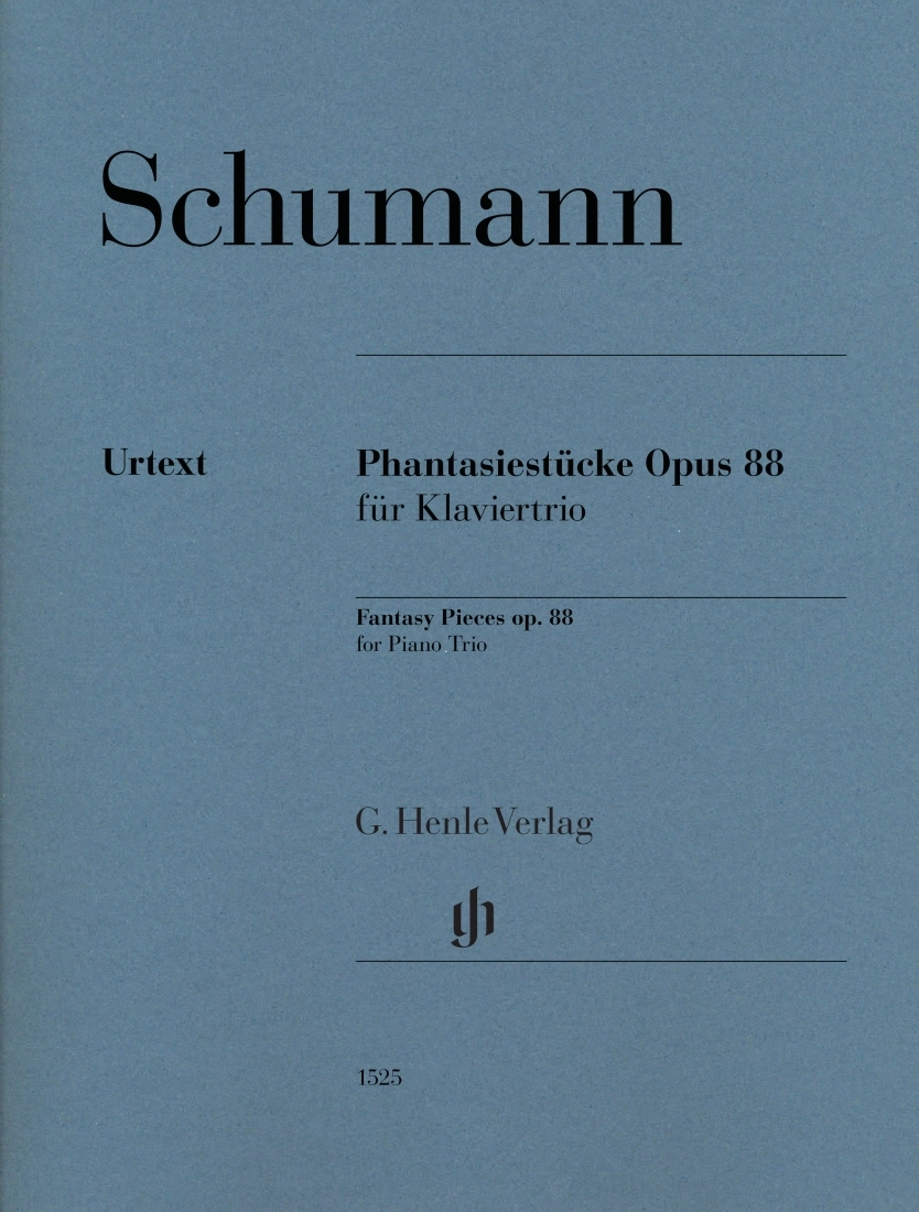 Fantasy Pieces op. 88 - Schumann/Herttrich - Piano Trio (Violin, Cello, Piano) - Score/Parts