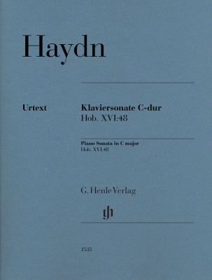 G. Henle Verlag - Sonata in C major Hob. XVI:48 - Haydn /Feder /Anderszewski - Piano - Book