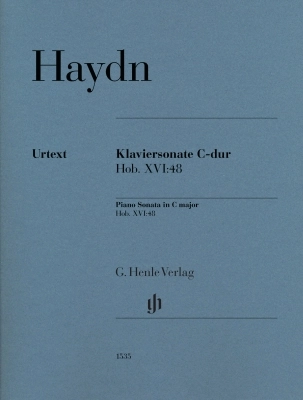 G. Henle Verlag - Sonata in C major Hob. XVI:48 - Haydn /Feder /Anderszewski - Piano - Book