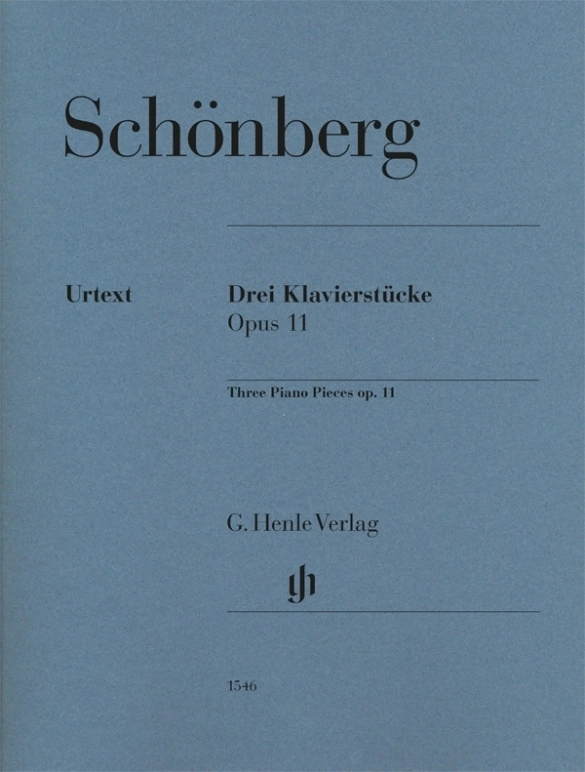 Three Piano Pieces op. 11 - Schoenberg/Scheideler/Ax - Piano - Book