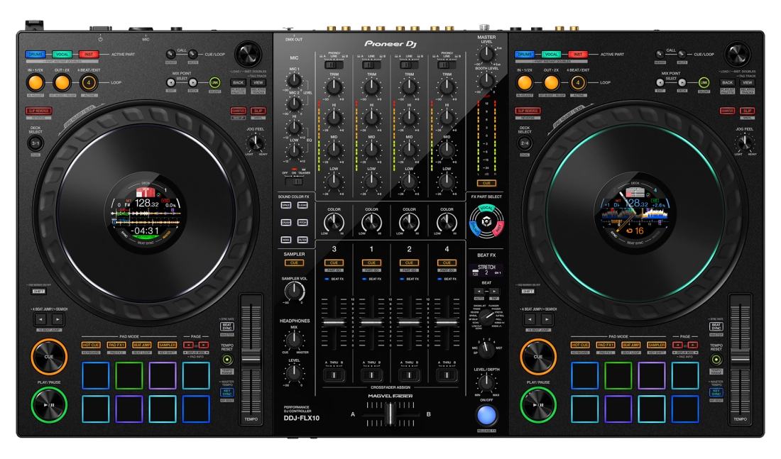 DDJ-FLX10 4-Channel DJ Controller