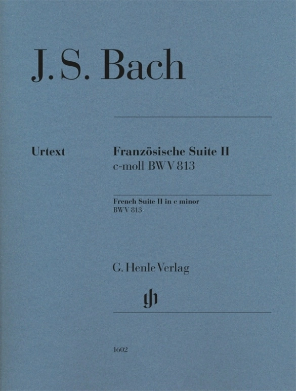 French Suite II in C minor BWV 813 (Revised Edition) - Bach/Scheideler - Piano - Book