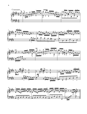 French Suite VI in E major BWV 817 (Revised Edition) - Bach/Scheideler - Piano - Book
