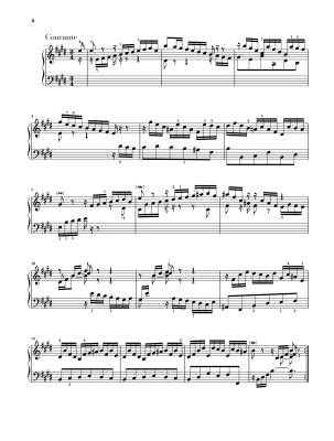 French Suite VI in E major BWV 817 (Revised Edition) - Bach/Scheideler - Piano - Book