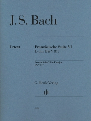 G. Henle Verlag - French Suite VI in E major BWV 817 (Revised Edition) - Bach/Scheideler - Piano - Book