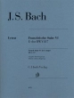 G. Henle Verlag - French Suite VI in E major BWV 817 (Revised Edition - w\/o Fingering) - Bach\/Scheideler - Piano - Book